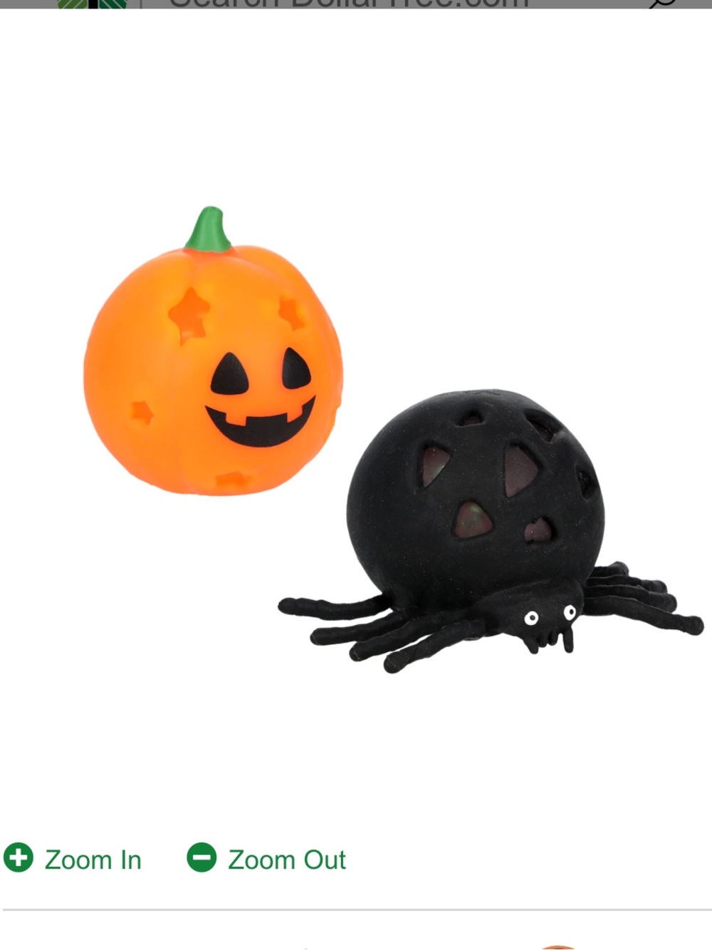 🎃🕷️Halloween Pumpkin and Spider Squeeze Toy Set - Orange & Black